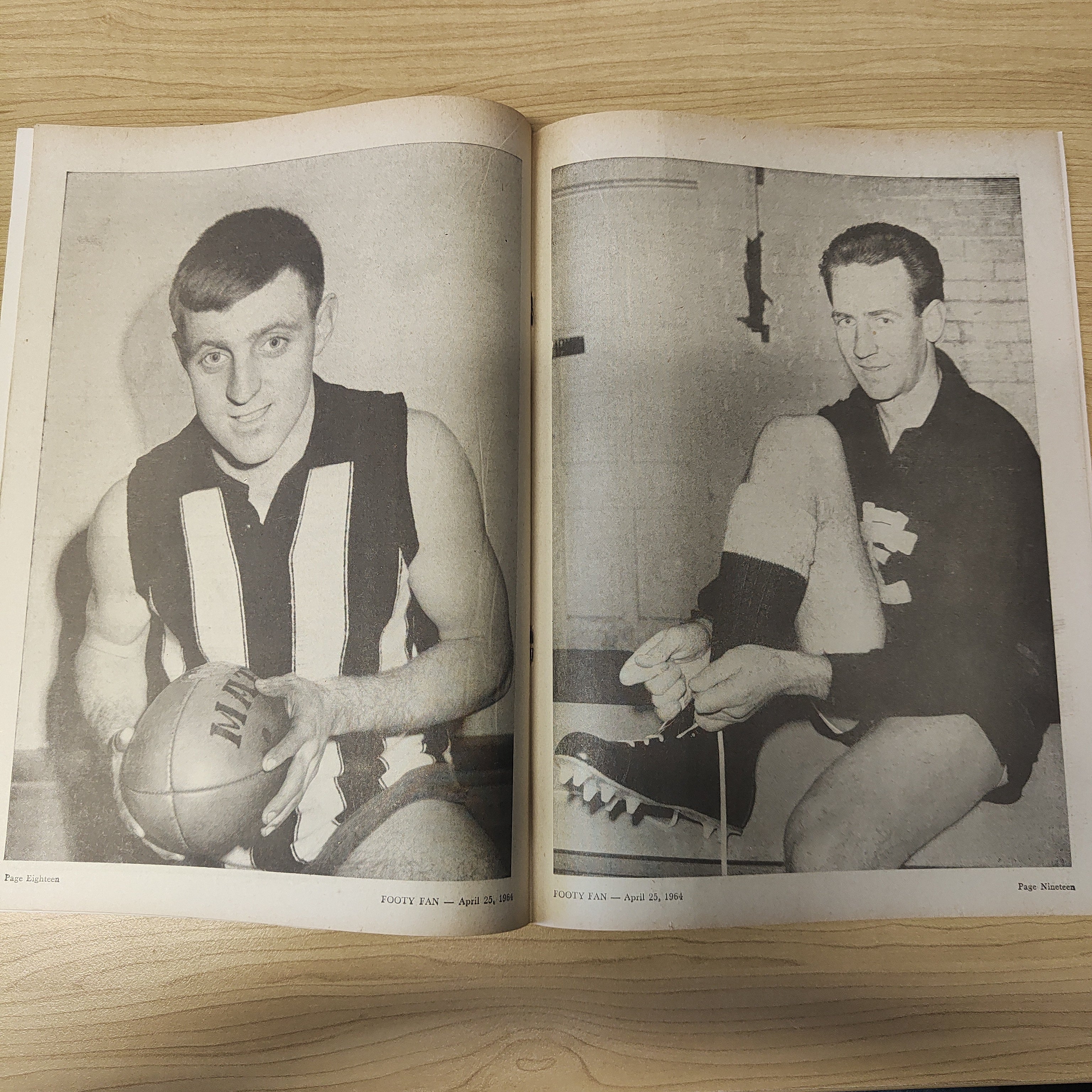 Footy Fan 1964 Vol. 2, No.1 Football Magazine - Image 3