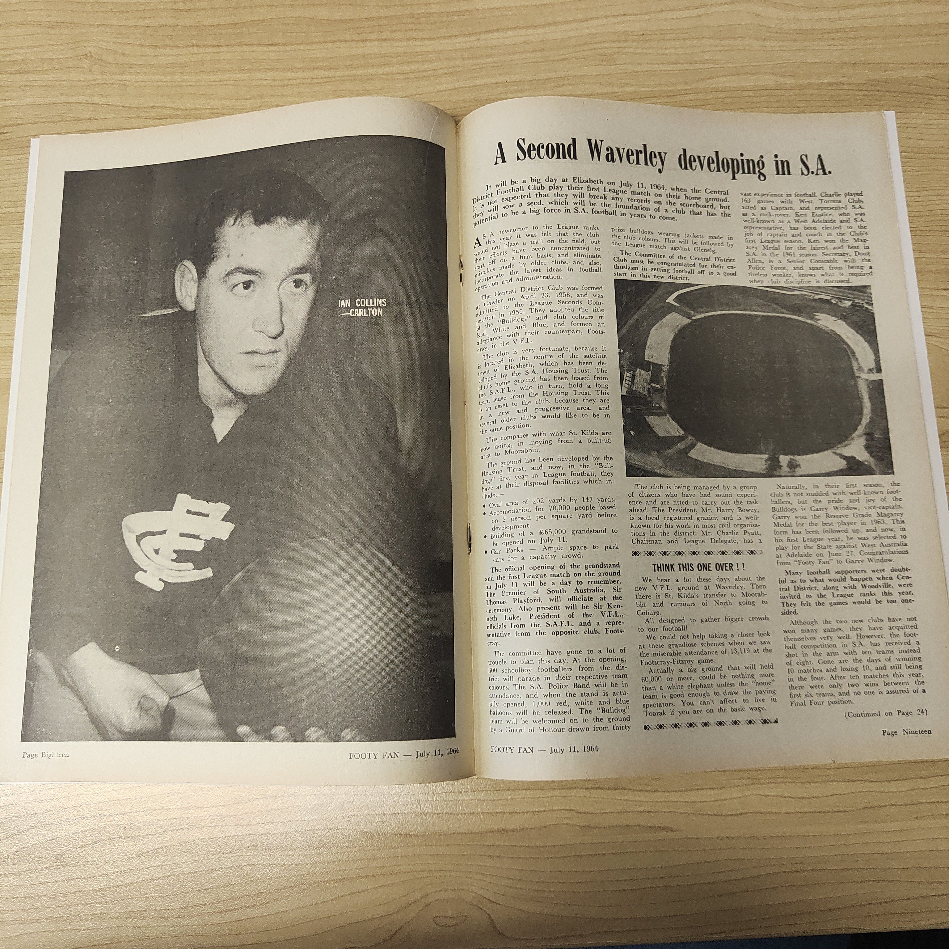Footy Fan July 11 1964 Vol. 2, No.12 Football Magazine - Image 3