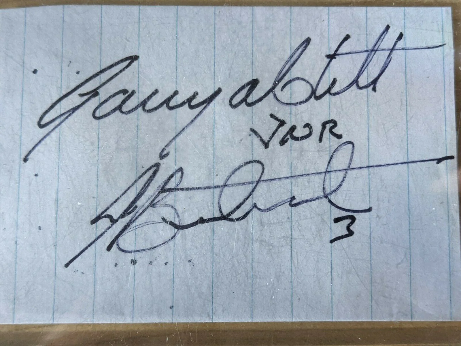 Gary Ablett Junior & Jimmy Bartel Geelong Signatures - Image 2