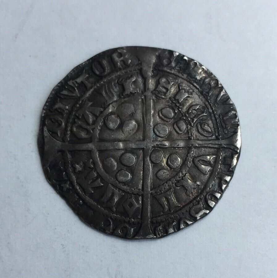 UK Great Britain King Henry VI Silver Groat S1859 - Image 2
