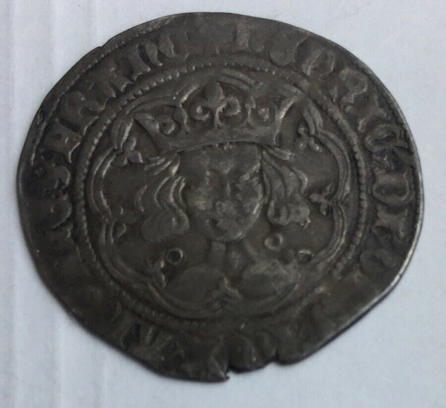 UK Great Britain King Henry VI Silver Groat VF