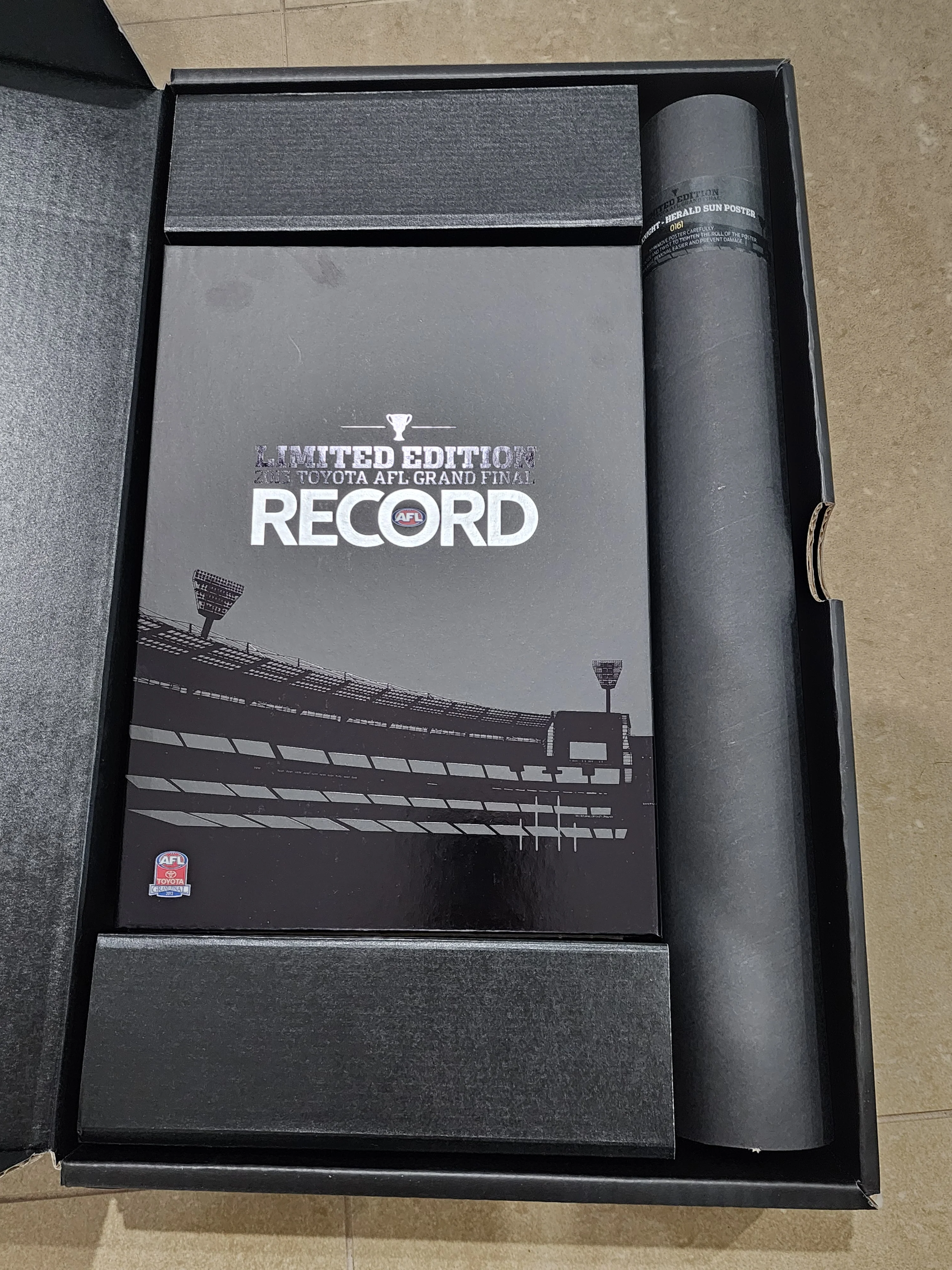 Limited Edition 2013 Toyota AFL Grand Final Record and Poster - Image 2