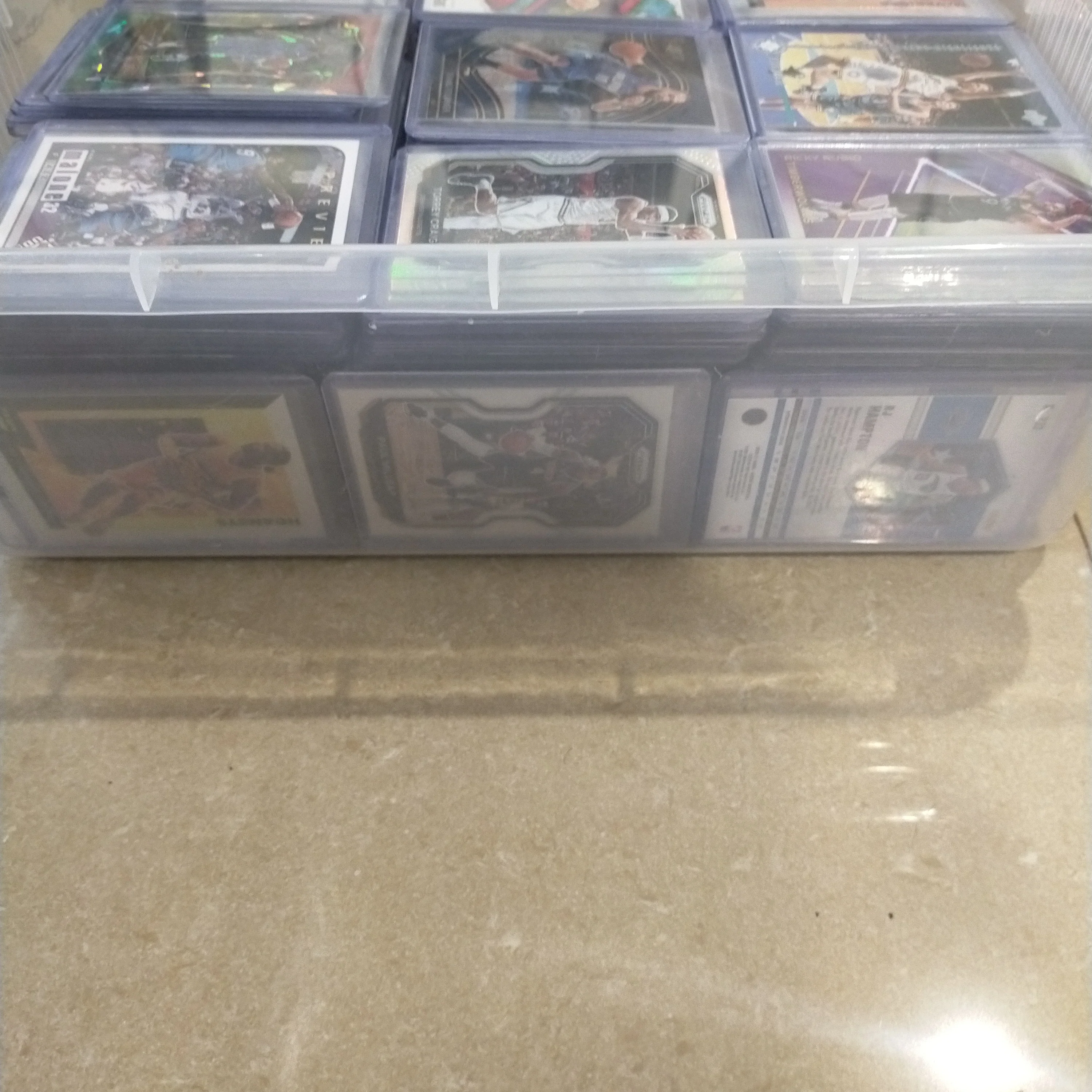 Lot of Approx 500+ NBA Basketball Cards Including Mosaics, Hoops, Prizms, Optic etc - Image 2
