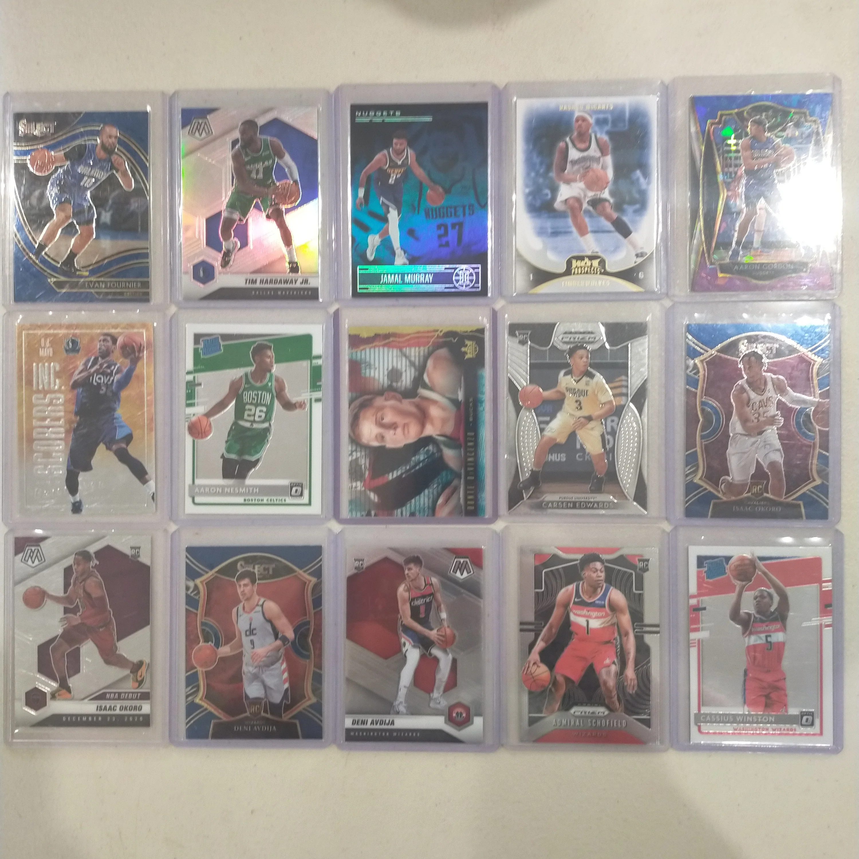 Lot of Approx 500+ NBA Basketball Cards Including Mosaics, Hoops, Prizms, Optic etc - Image 8