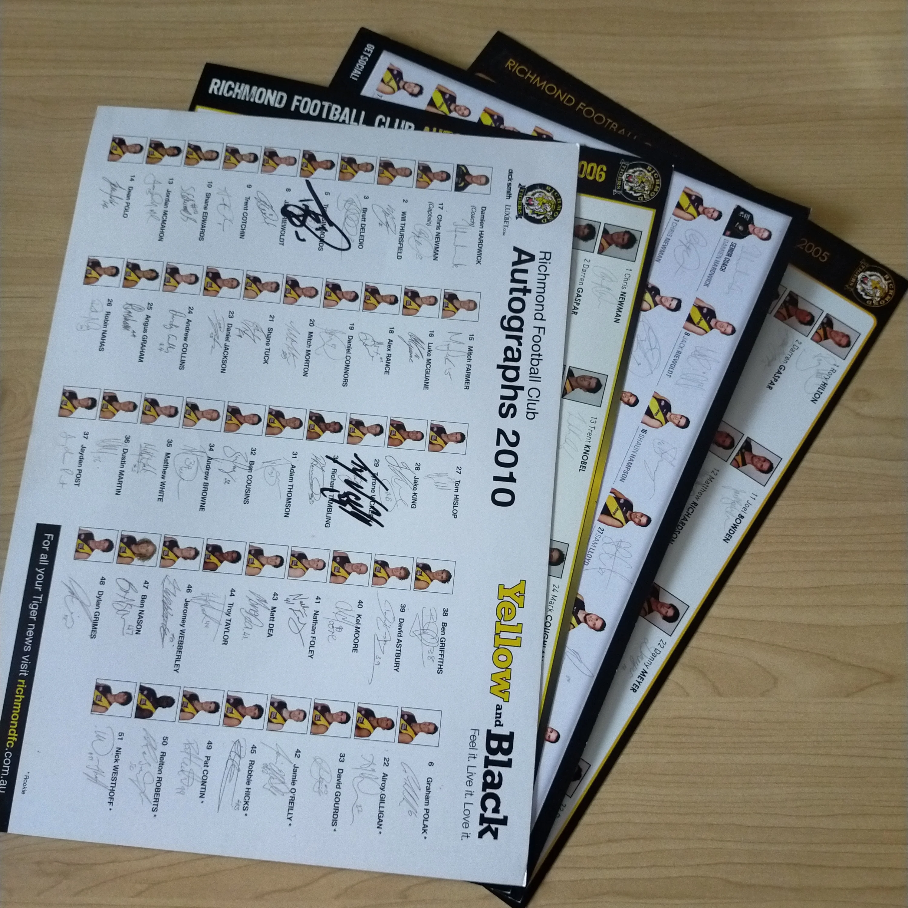 AFL Richmond Football Club Lot of Ephemera/Memorabilia - Image 4