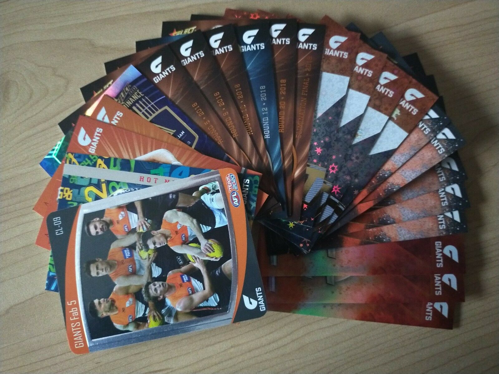 Lot Of Select GWS Giants Football Cards 2016-2020 x 23
