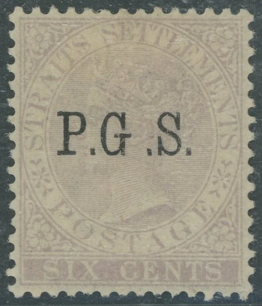 Malayan States Perak SG O3a 6c Stamp Mint