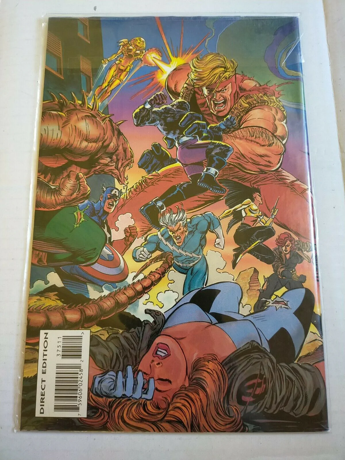 Marvel 1993 June No.375 The Avengers Comic - Image 2