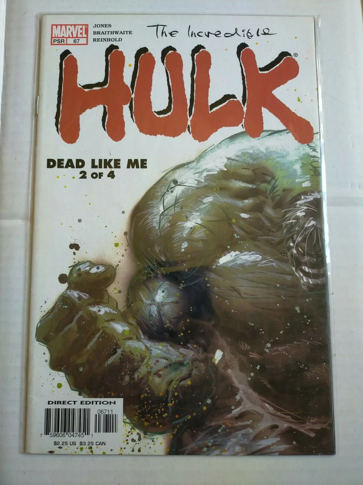 Marvel 66-69 2004 The Incredible Hulk Comic Dead Like Me 1-4 Set - Image 4