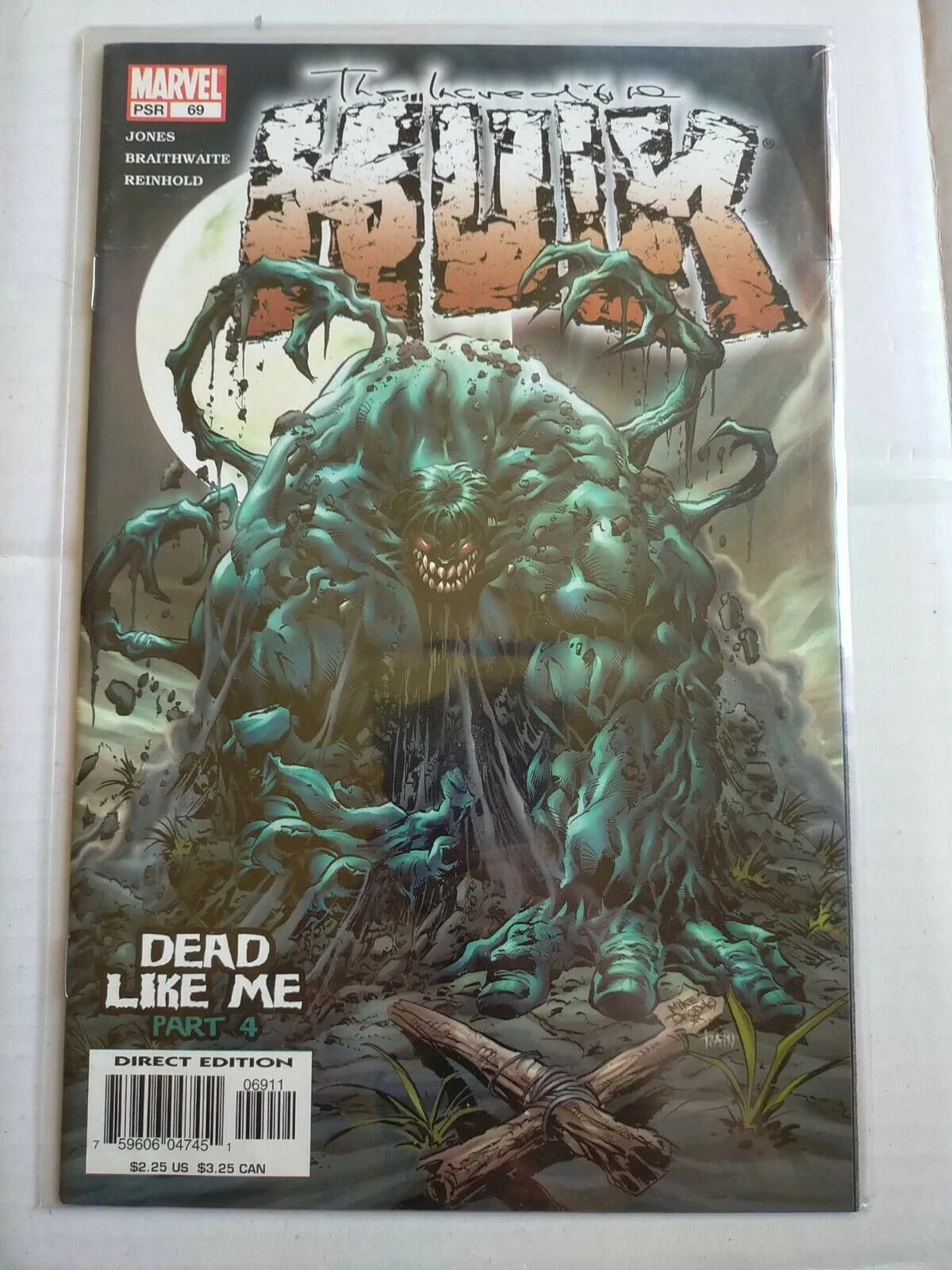 Marvel 66-69 2004 The Incredible Hulk Comic Dead Like Me 1-4 Set - Image 8