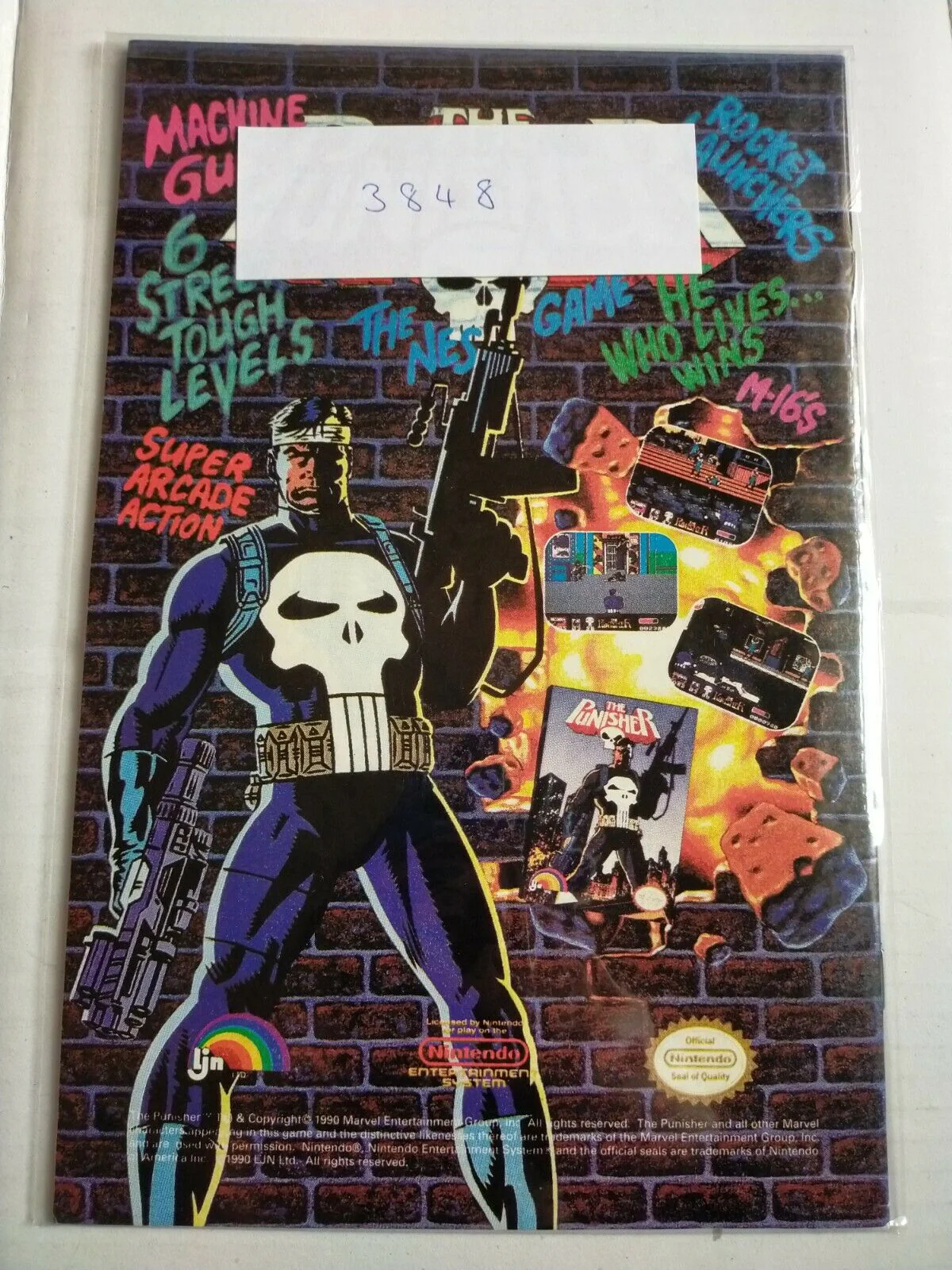 Marvel Comic Book The Punisher No.45 Feb 1991 - Image 2