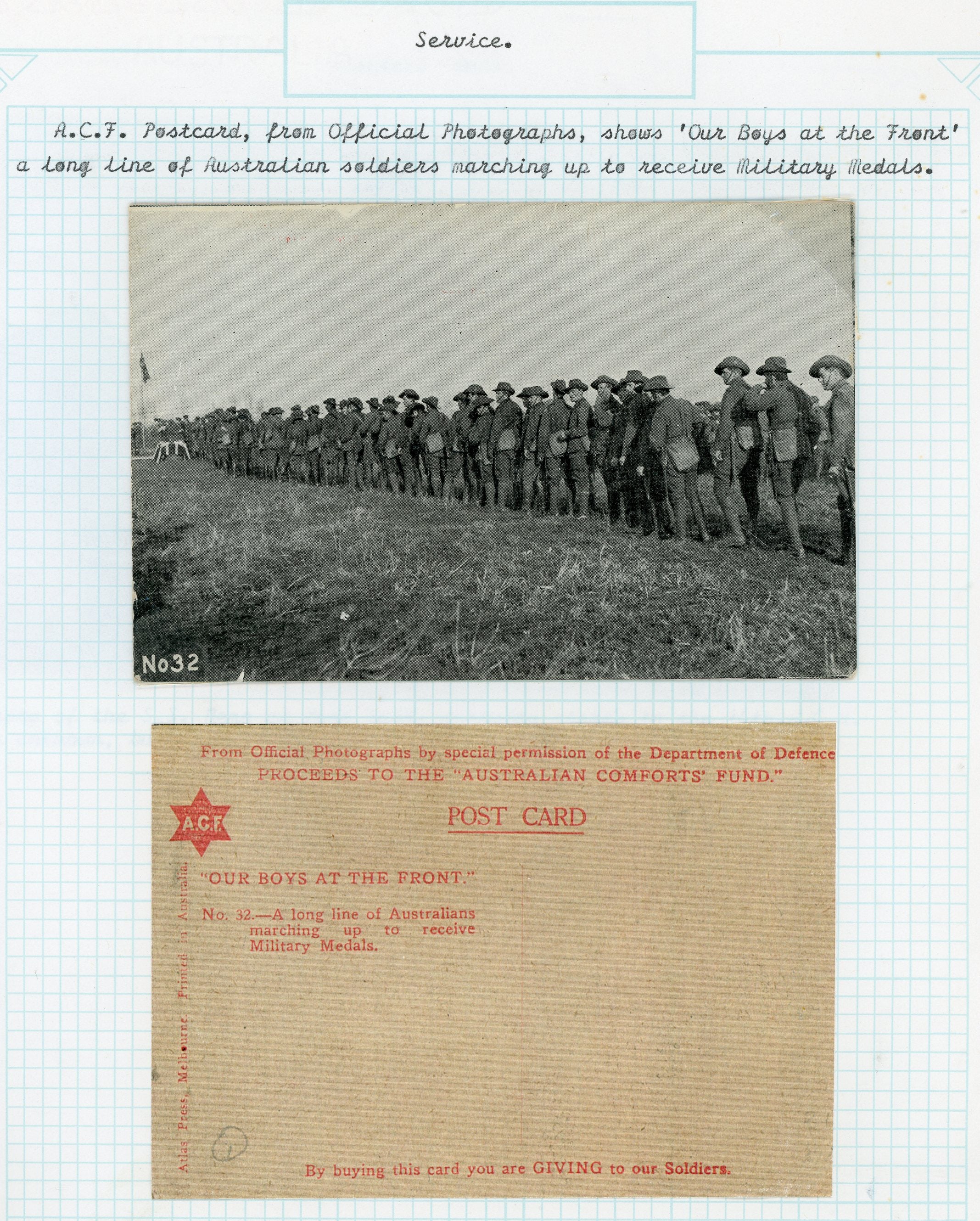 Military Mail 6 Items Postage Free Cover Postcards & Photo of S.S. Nemo at Port Said - Image 3