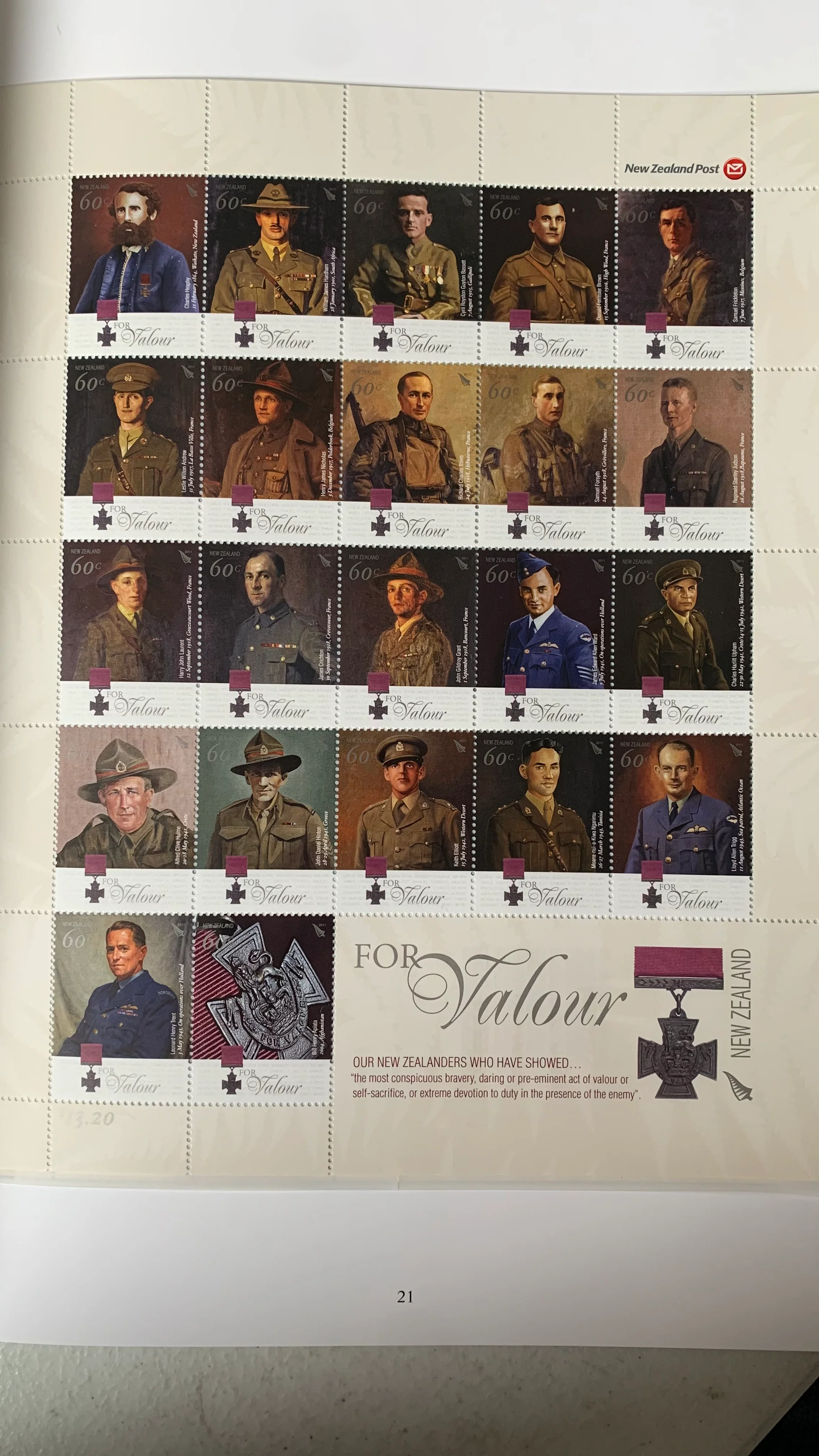 New Zealand 2011 Post Office Year Book containing all the different simplified stamps issued that year - Image 5