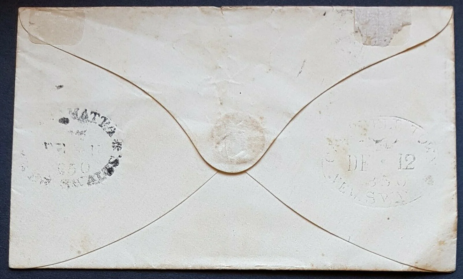NSW 2d Sydney View SG 29 Sydney - Camden 1850. Backstamps Parramatta, CamdenTown - Image 2