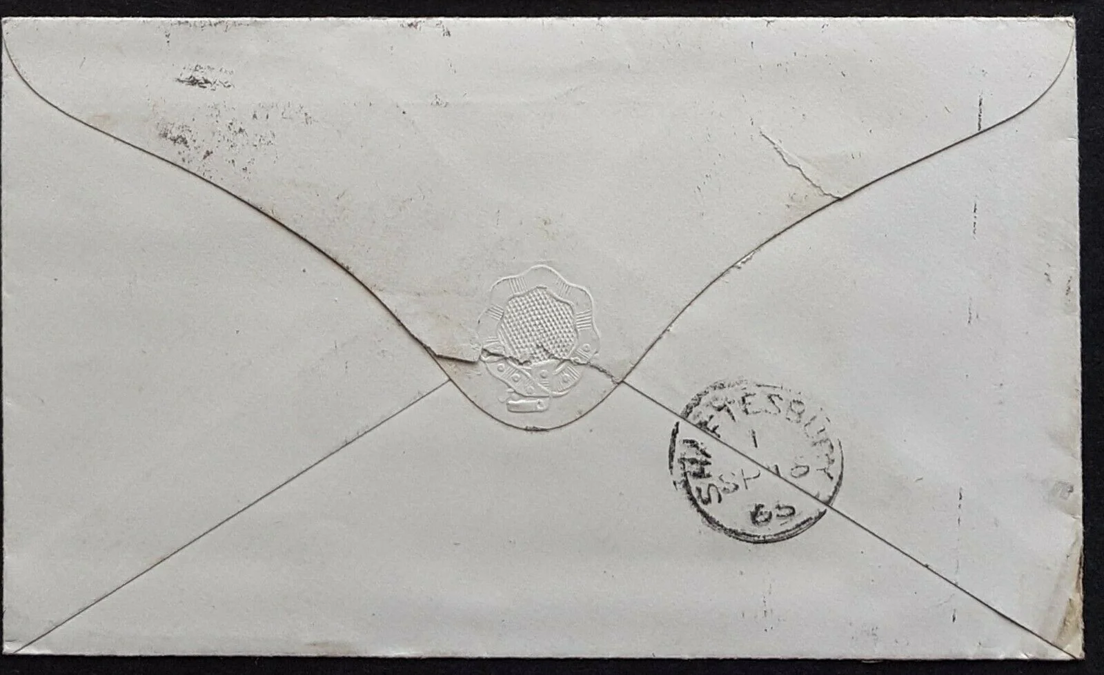 NSW- GB 2x2d,2x6d Diadem Grafton - Shaftesbury1865 Overland + late fee - Image 2