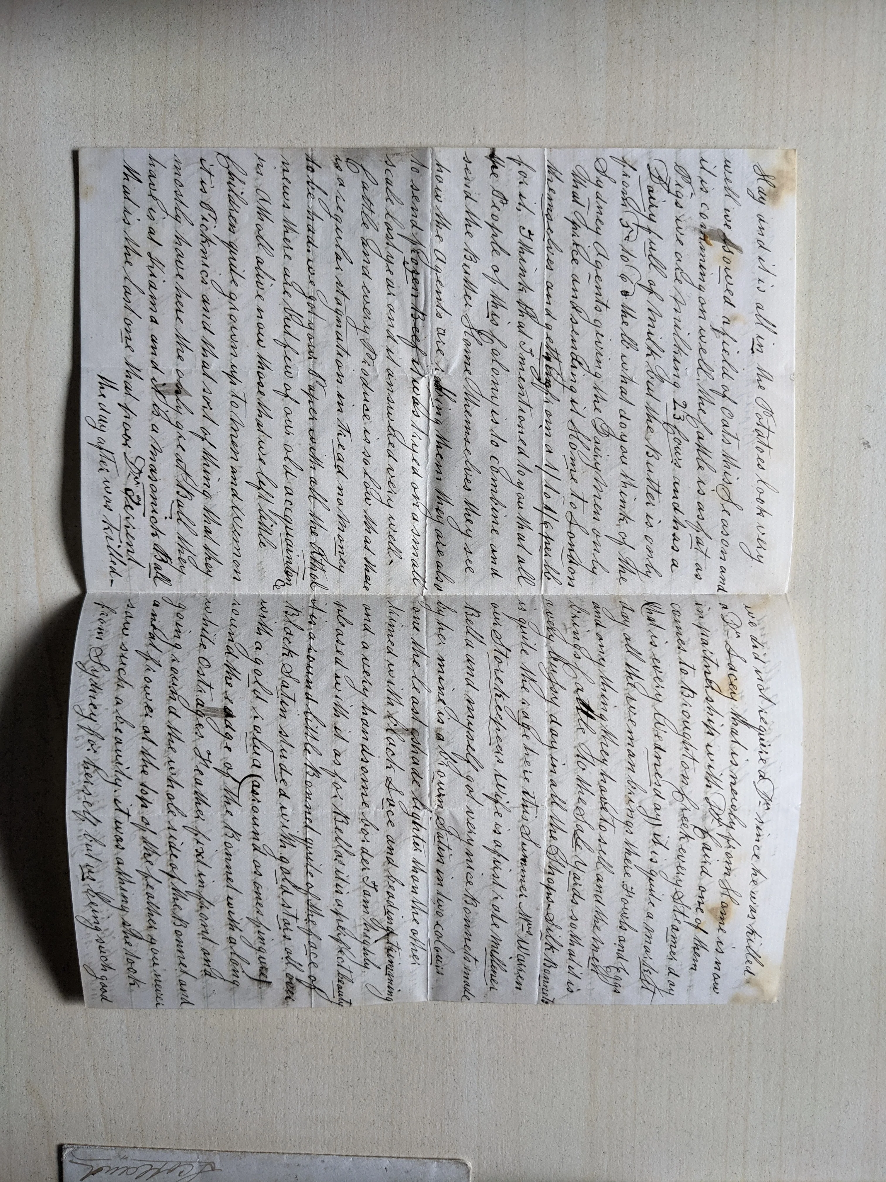 NSW New South Wales 1880 Broughtons Creek Letter mentions Ned Kelly - Image 6