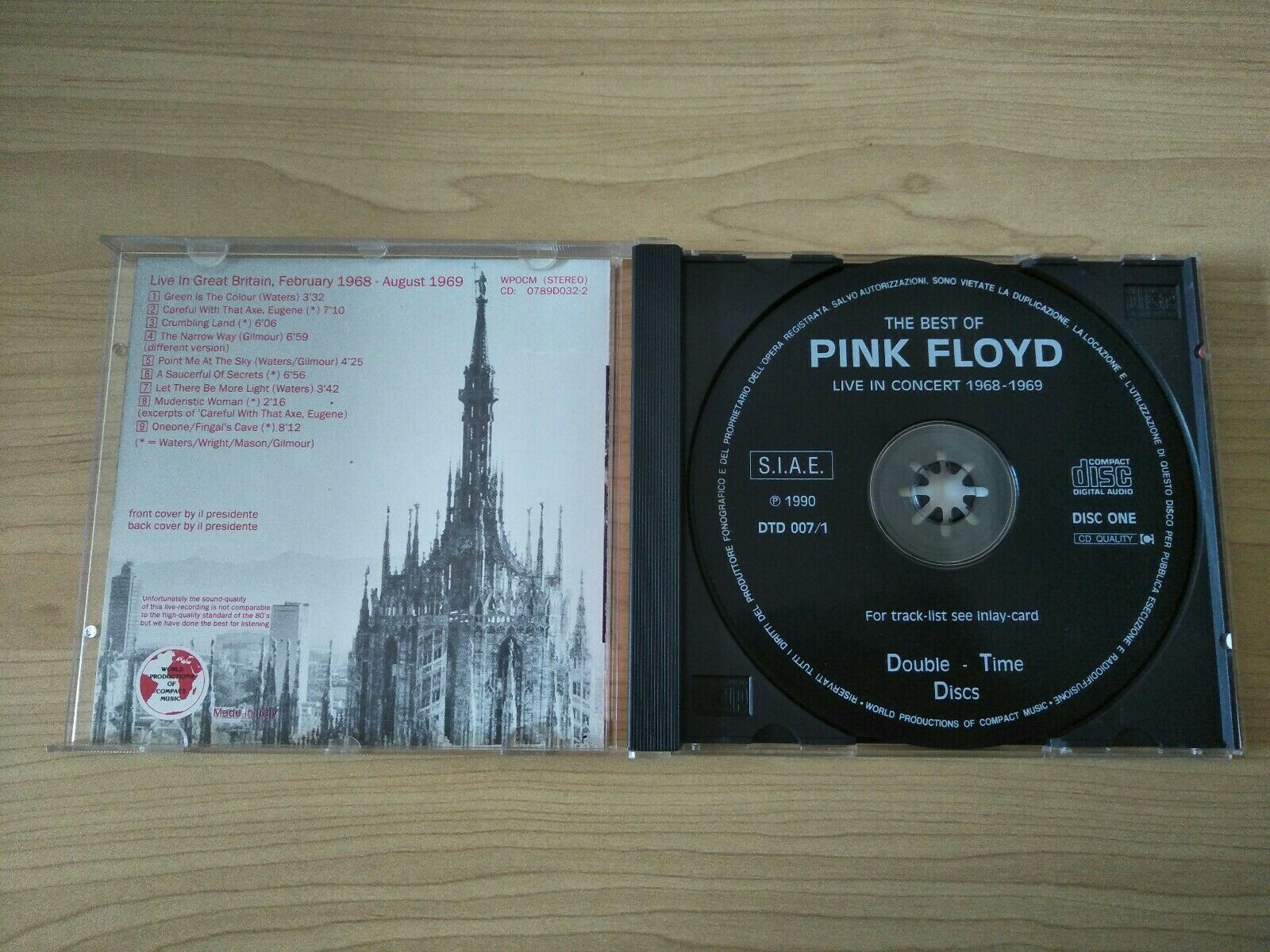 Pink Floyd - More Relics CD Recorded Live In Great Britain 1968-69 - Image 3