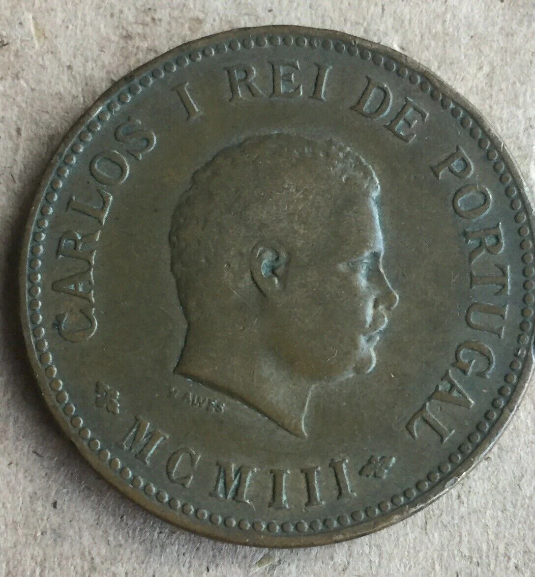 Portuguese India Half Tanga 1903 - Image 2