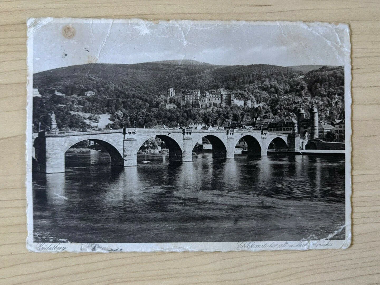 Postcard Germany to Australia Redirected to Dickson Creek with 2 Countries Stamp - Image 2