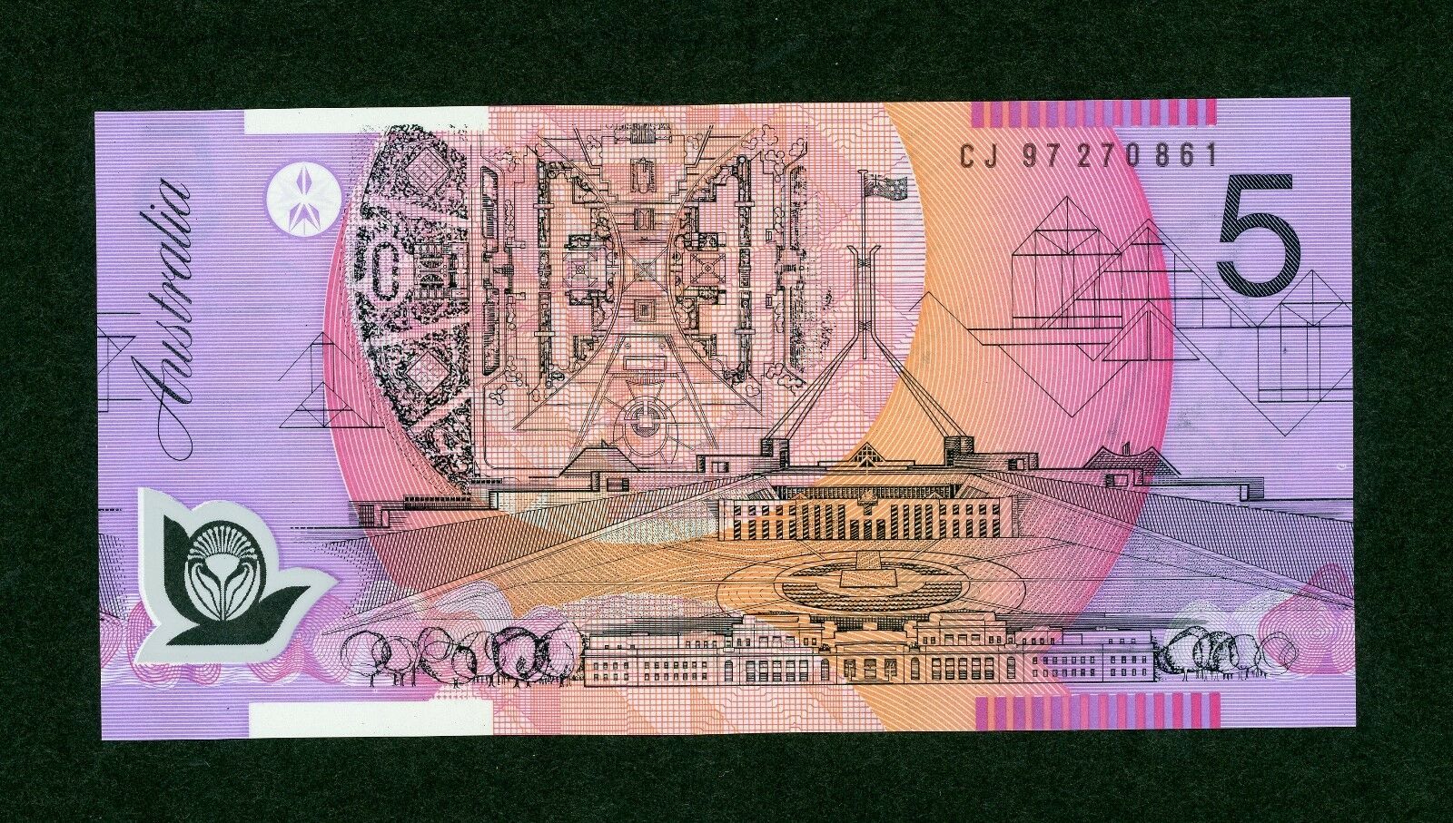 Australia 1997 Five Dollar $5 MacFarlane/Evans Uncirculated R218b, Mc304