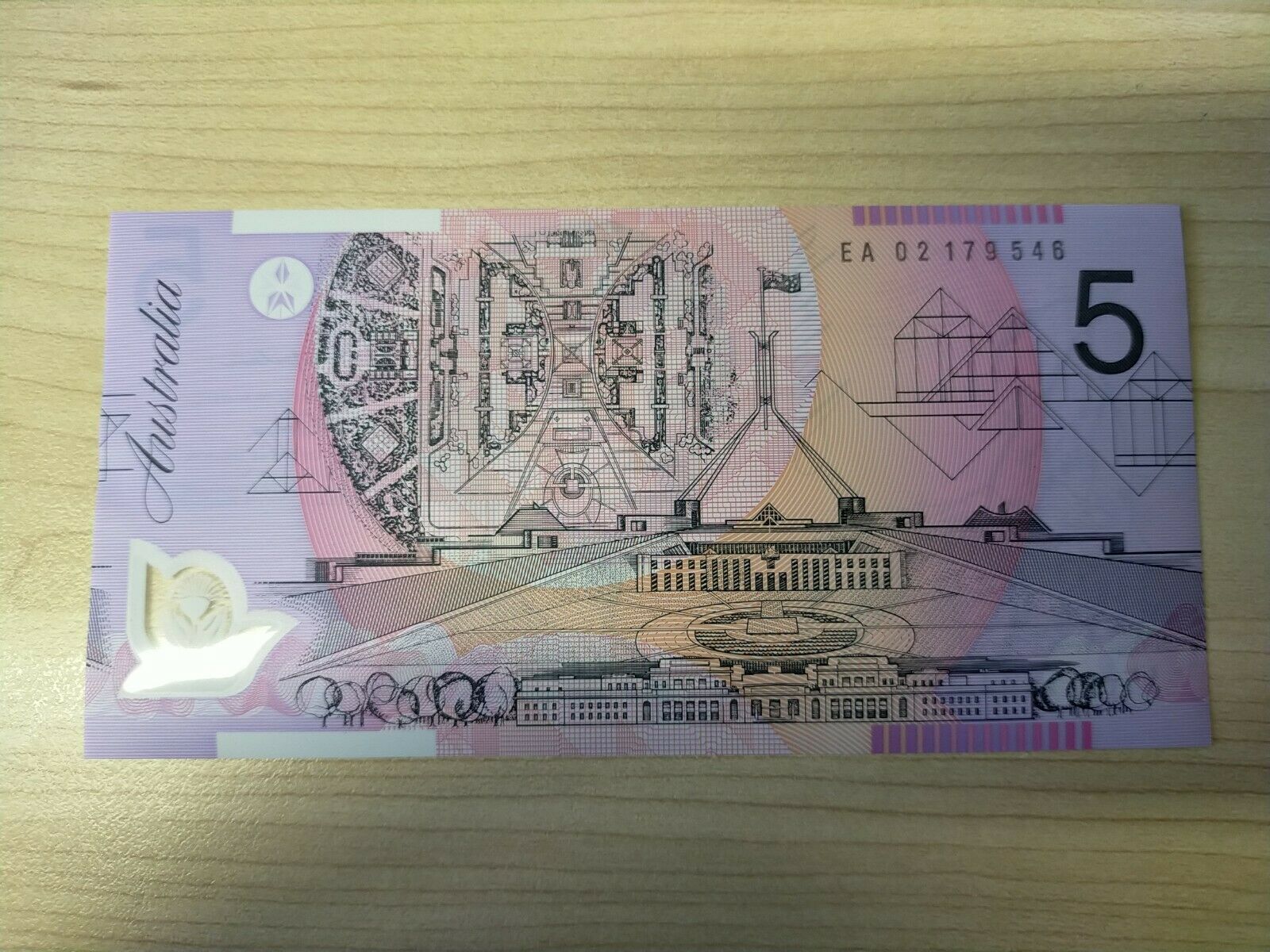 R220aL $5 Last Prefix Uncirculated Banknote