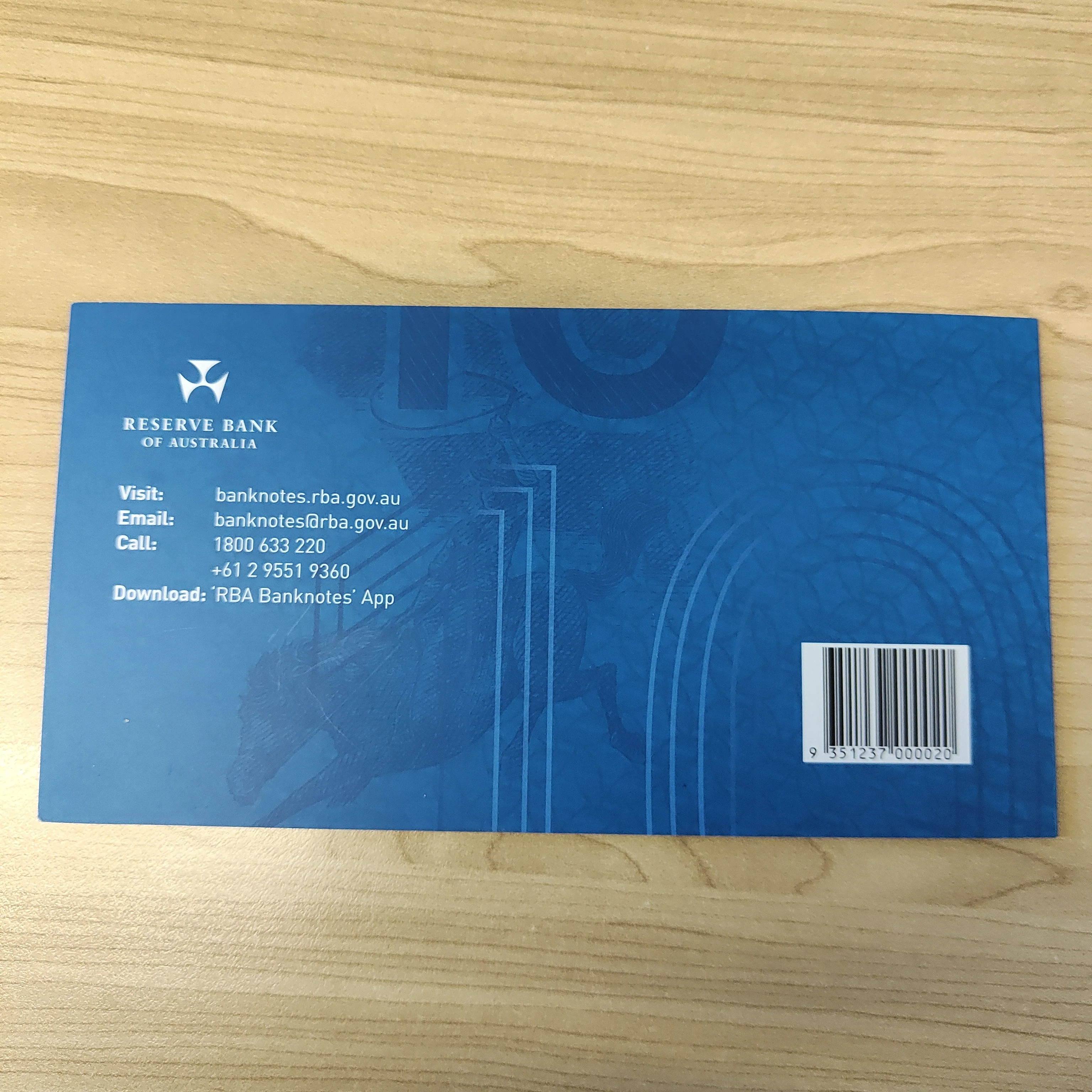 Australia $10 Uncirculated Next Generation Banknote Folder - Image 4