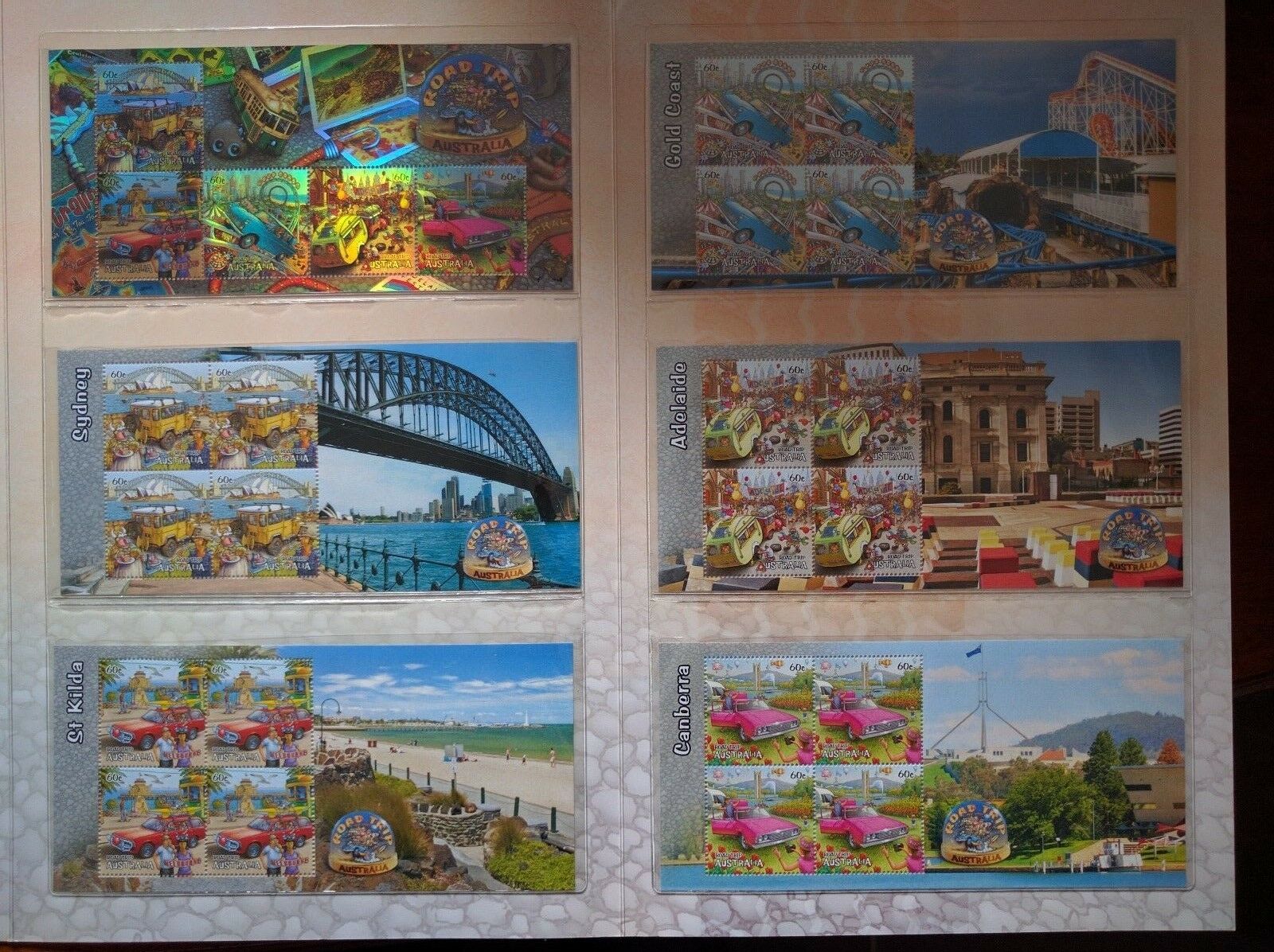 Road Trip Minisheet Collection 2013 Limited Edition only 200 issued - Image 3