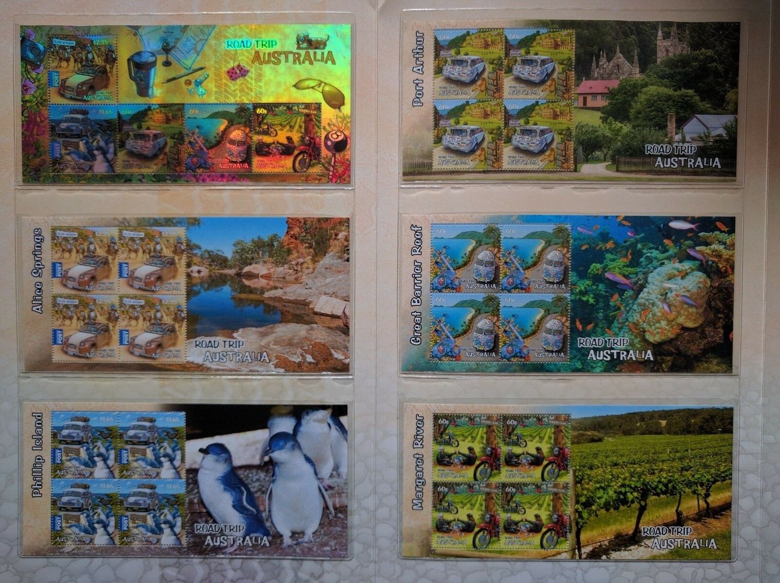 Road Trip Minisheet Collection 2013 Limited Edition only 200 issued - Image 4