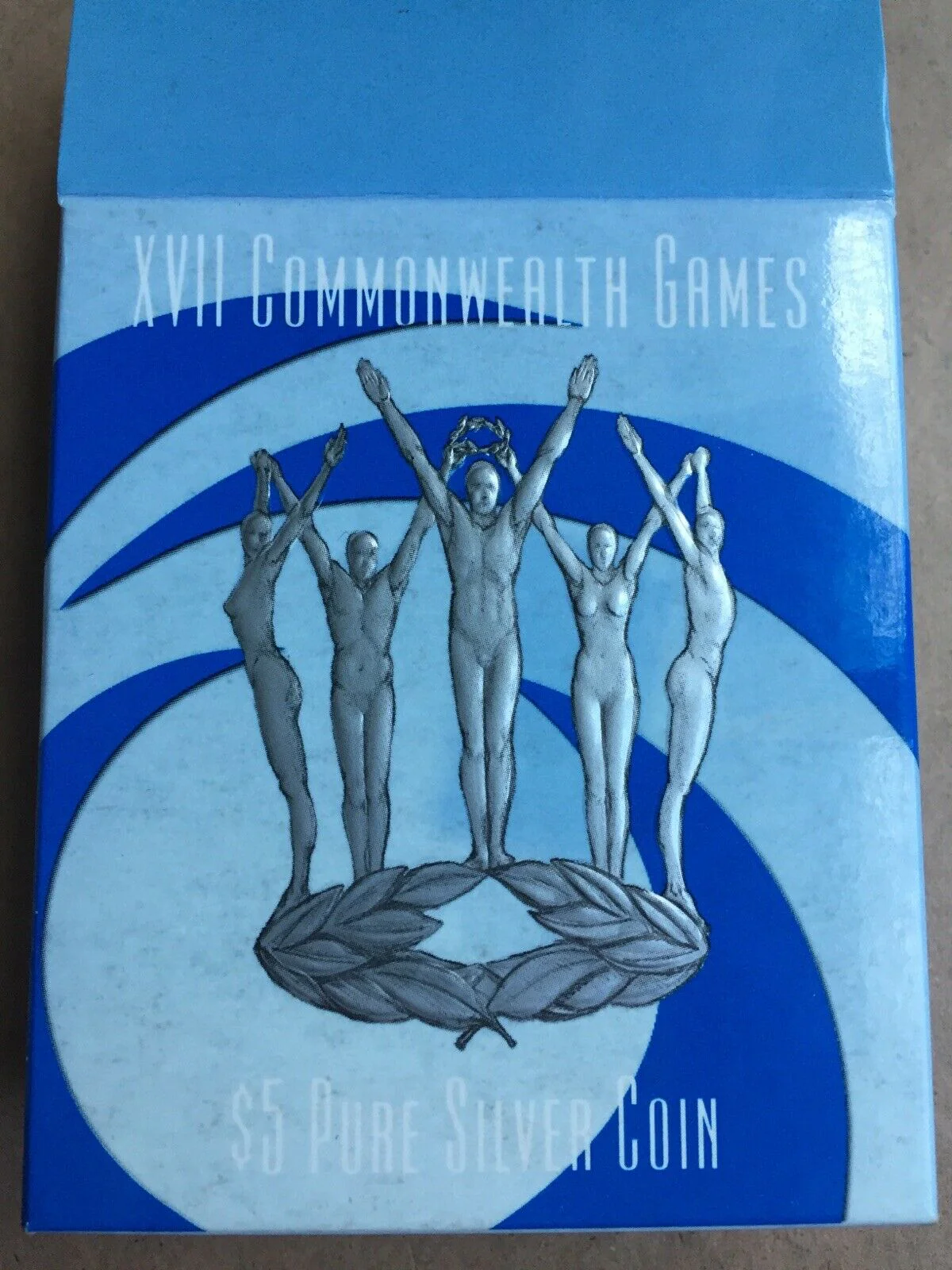 Australia 2002 Royal Australian Mint $5 Manchester Commonwealth Games Silver Proof - Image 3
