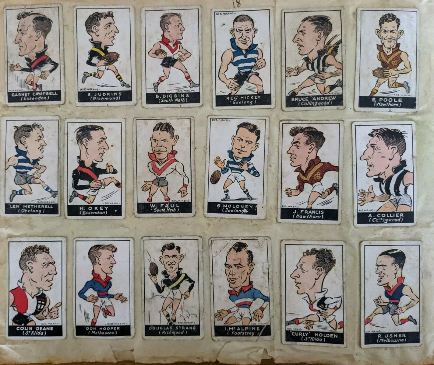 Scrapbook Over 50 Pages. Cigarette Cards, 1949 Argus VFL Photos, VFA, Signatures - Image 3