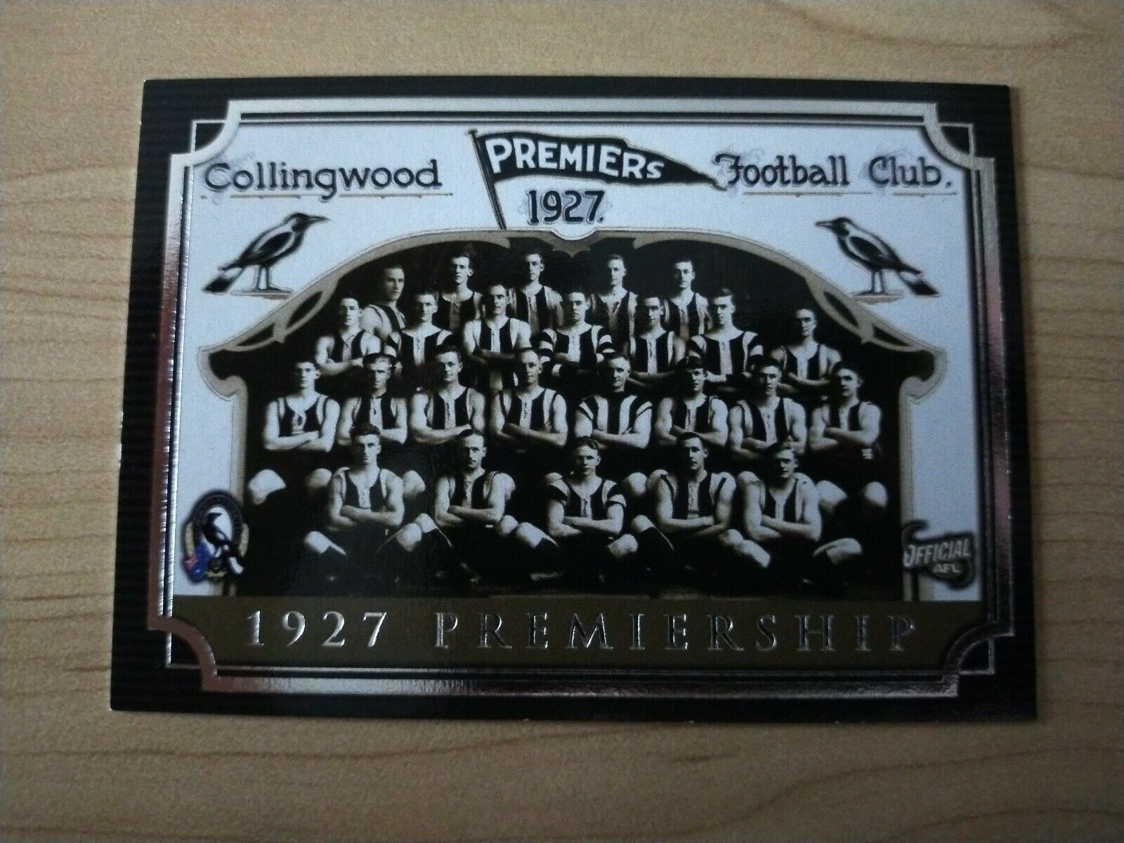 Select ESP Official AFL Collingwood Team Of The Century 1927 Premiership (101)