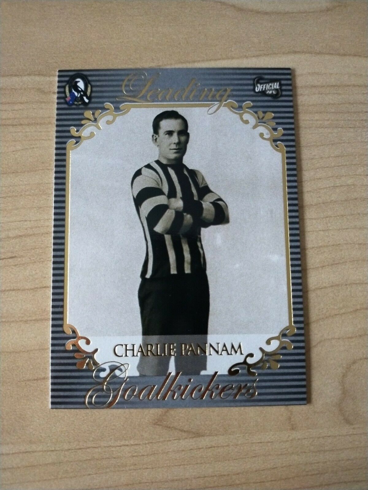 Select ESP Official AFL Collingwood Team Of The Century Charlie Pannam (58)