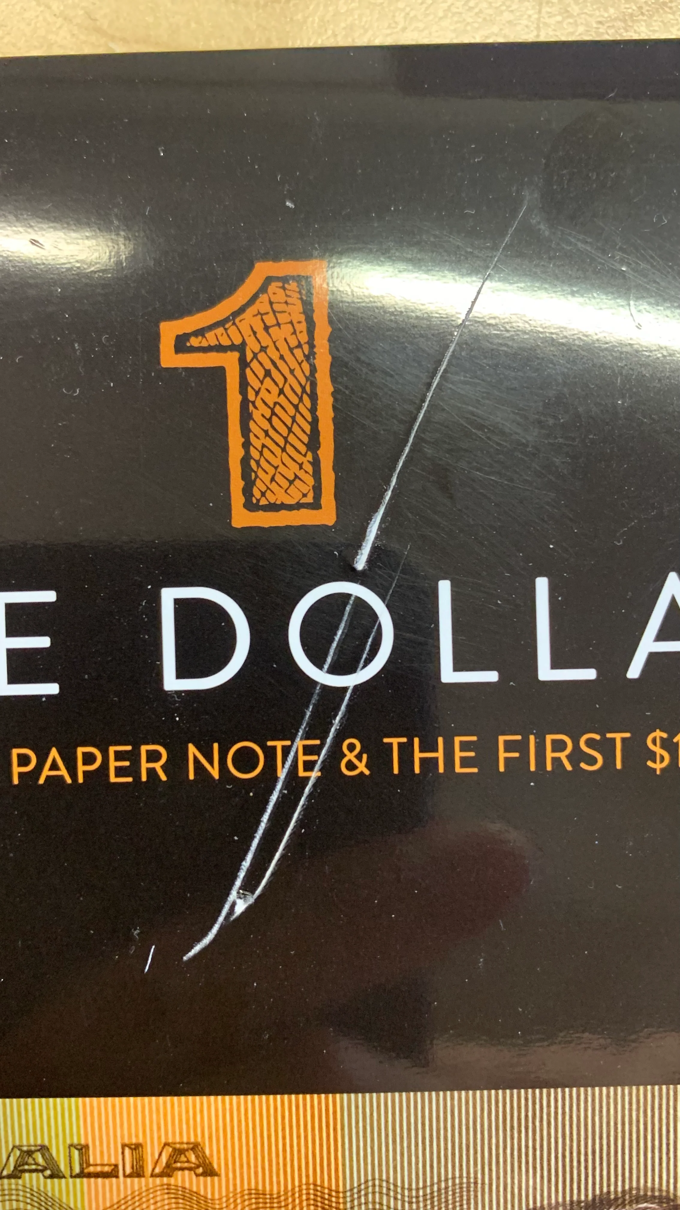 1984 One Dollar Limited Edition Pack Last $1 Note First $1 Coin Folder - Image 3