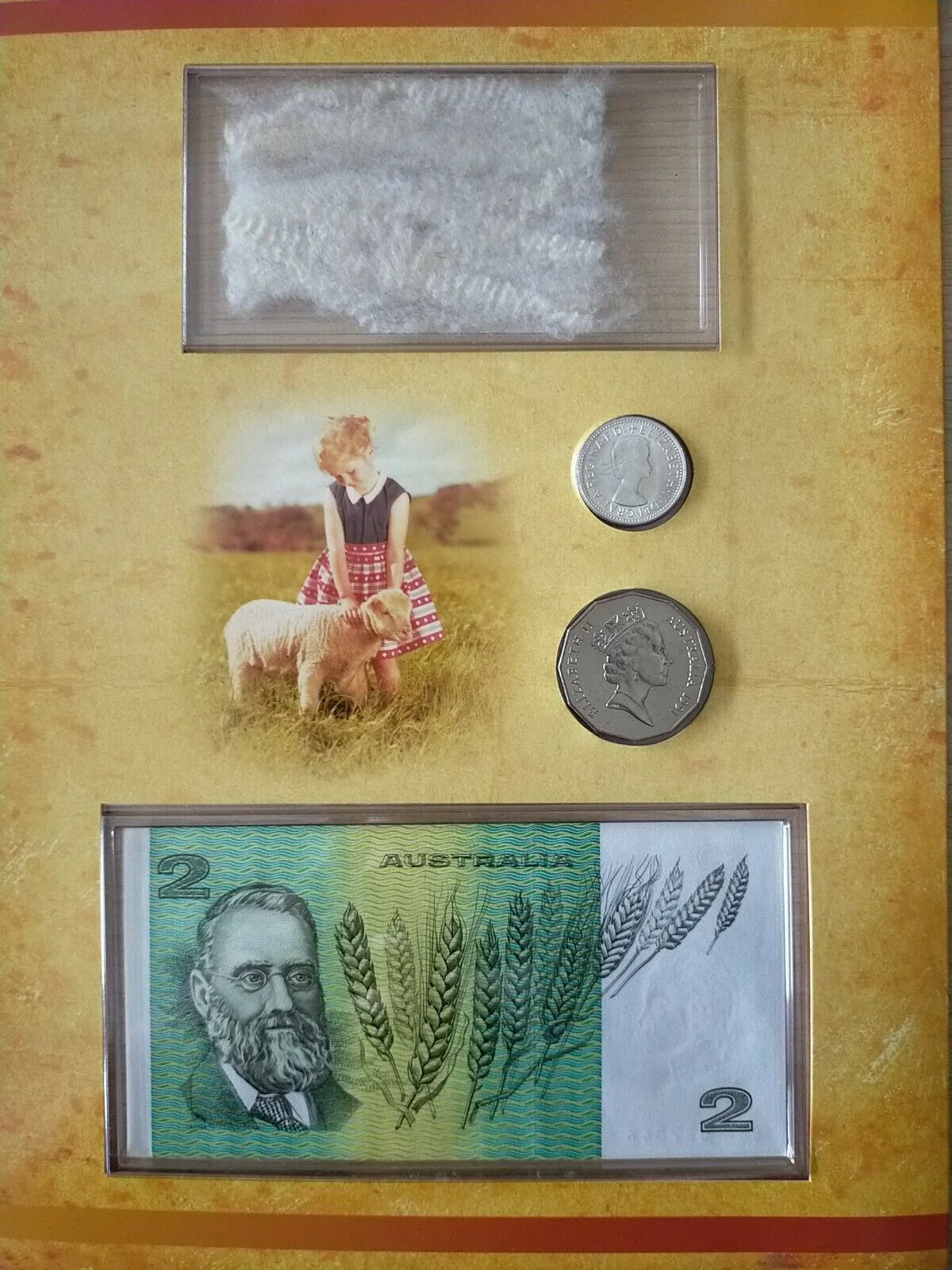 Australia 1991 Sherwood Golden Era Of Wool Coin & Banknote Portfolio - Image 5