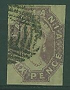Tasmania Australian States SG 49 6d reddish mauve Chalon Used