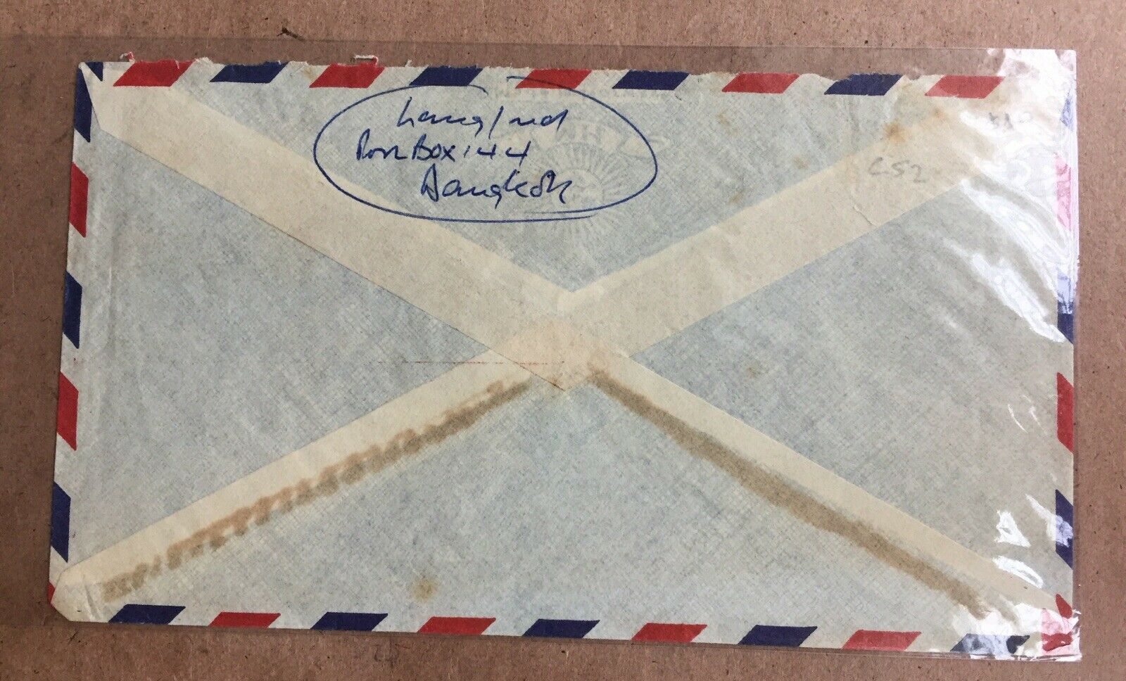 Thailand 1961 Metered Airmail Cover Bangkok To Australia - Image 2