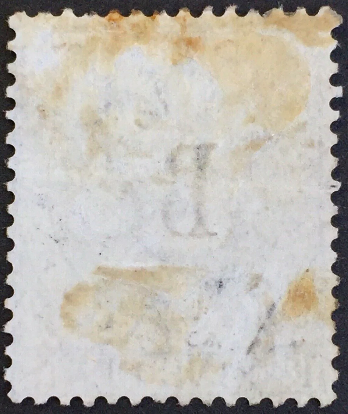 Thailand, British P.O. in Siam B on Straits Settlements 12c Blue SG 8 Mint - Image 2