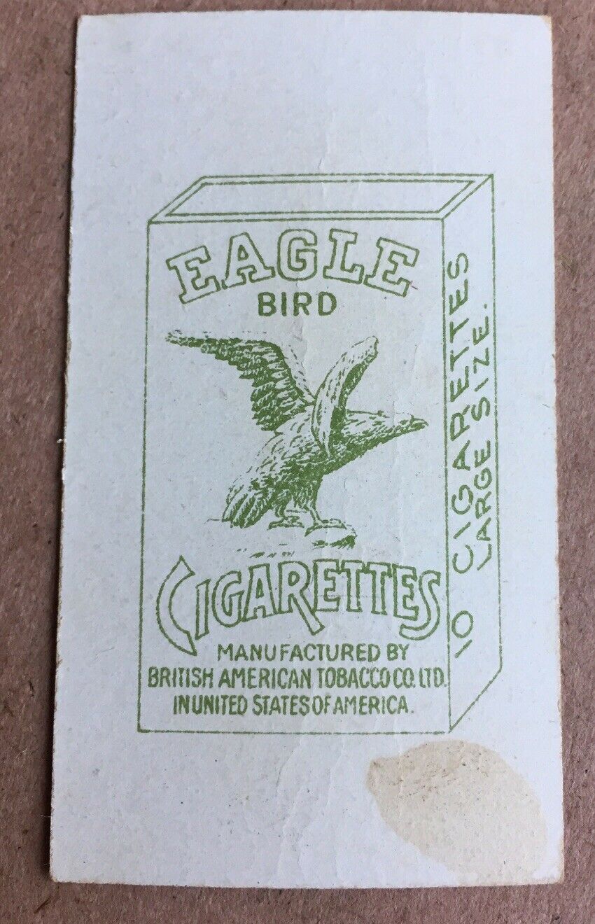 Thailand Set of Eagle Bird Thai Costumes Cigarette Cards - Image 2