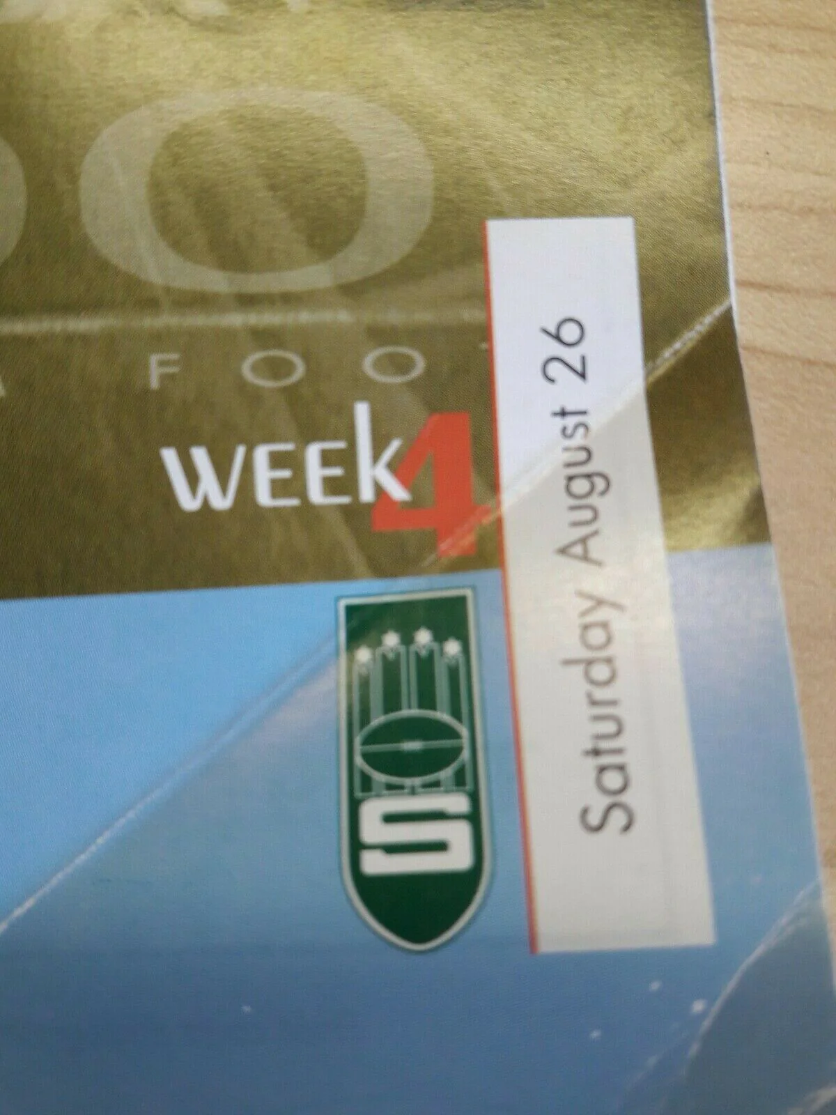 The Southern 2000 Finals Series Week 4 Footy Record August 26th 2000... - Image 3