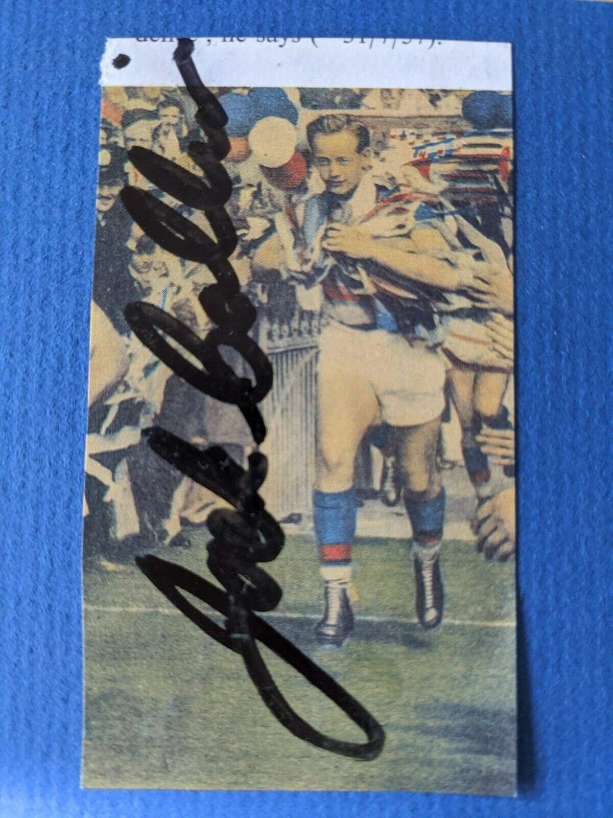 VFL Footscray Football Club Jack Collins Signature - Image 2
