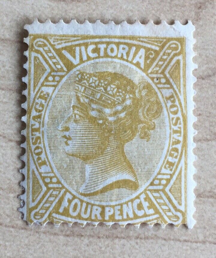 Victoria 75 Stamps with Values To 2/- (appear to be Different) Including 4d Mint - Image 2