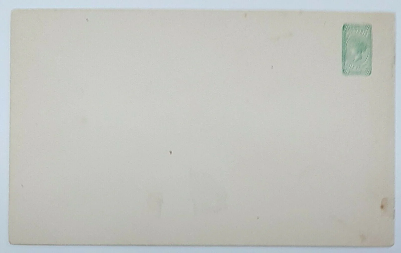 Victoria Australian States ½d Bantam prepaid envelope. Rare only 124 printed.