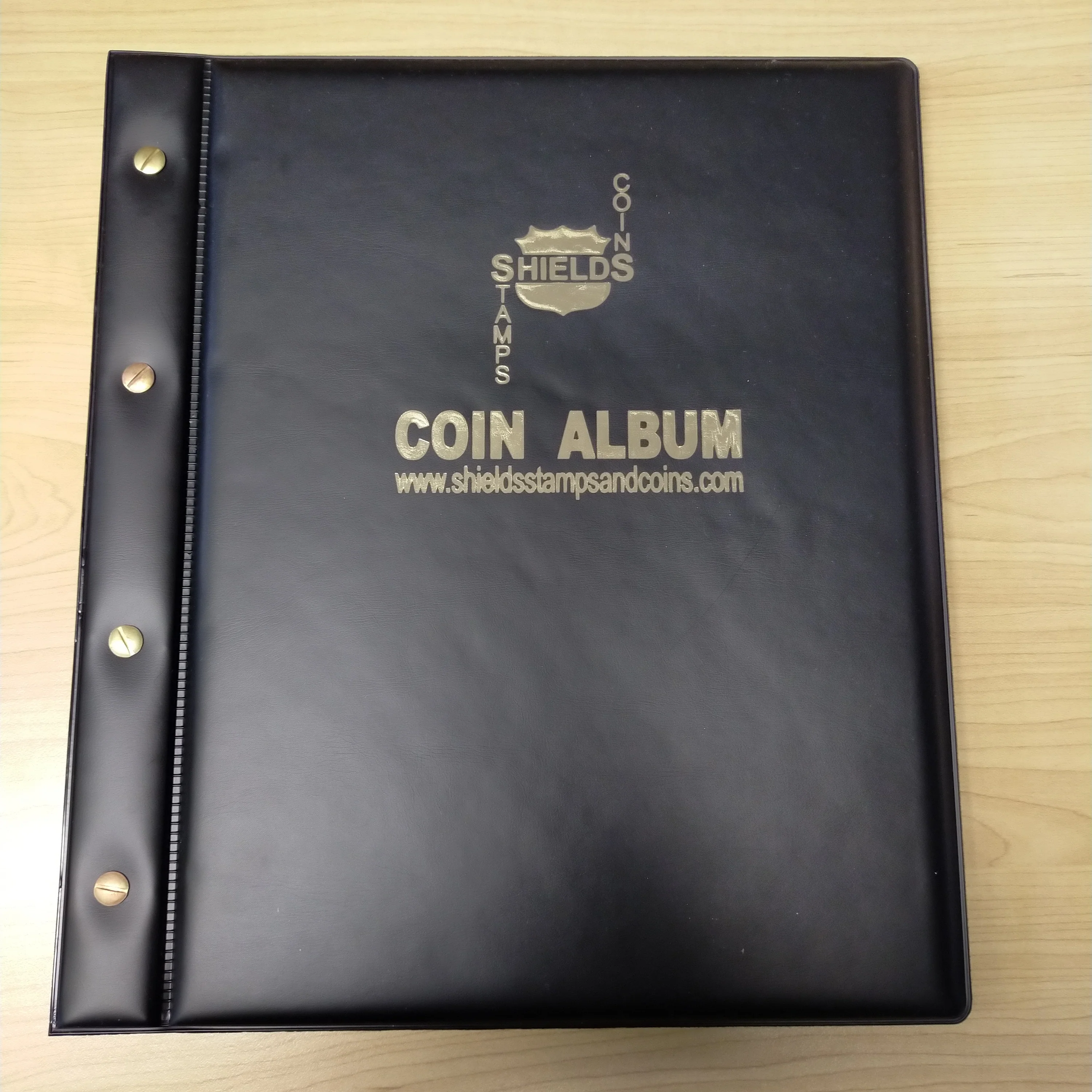 VST Shields Stamps And Coins Australian Coin 12 Page Album