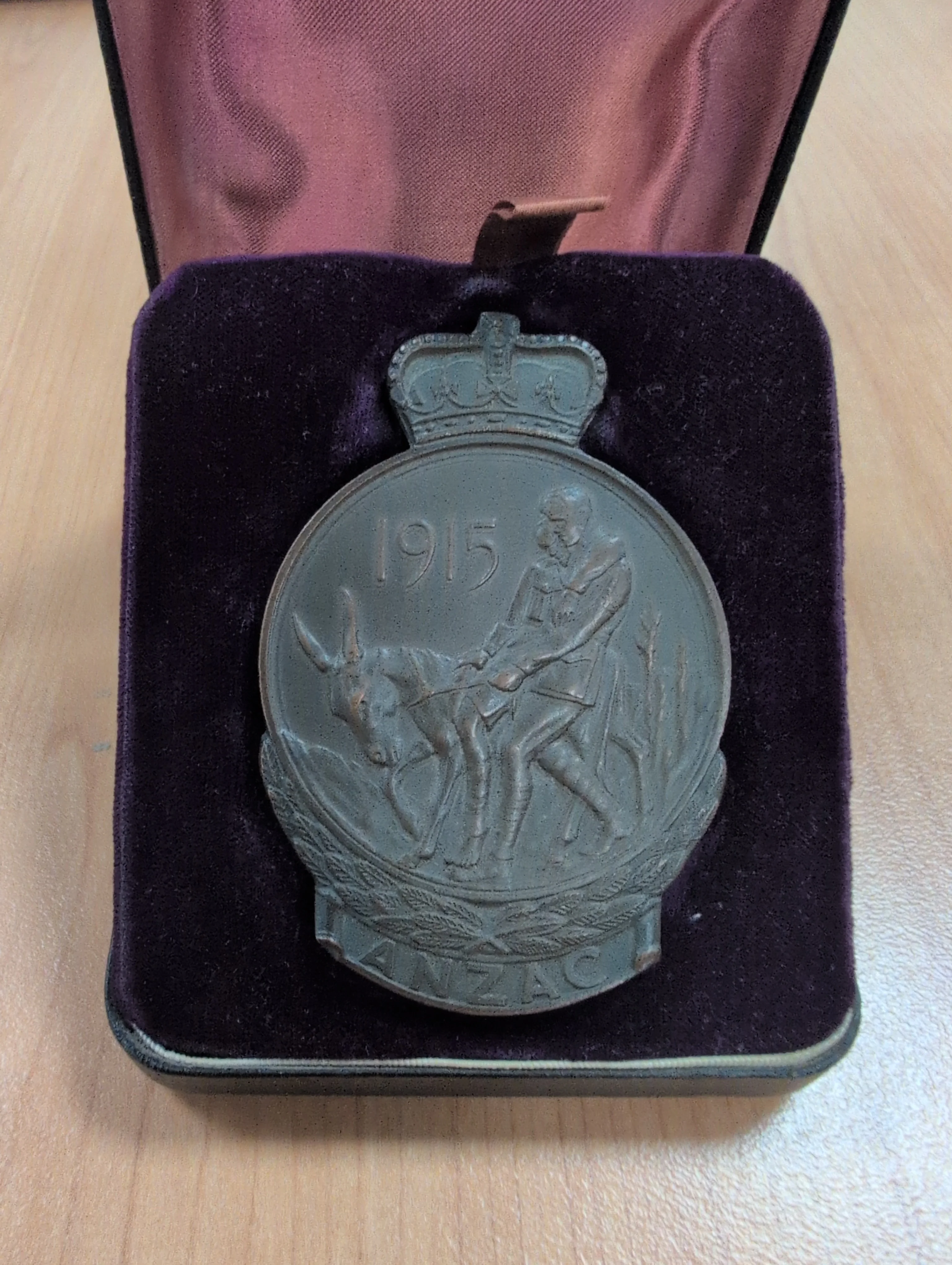 Australia WW1 1915 ANZAC 50th Anniversary Gallipoli Campaign Medal